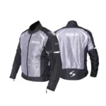 ScalaMarvelV2RidingJacket-BlackandGrayFrontView