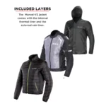 ScalaMarvelV2RidingJacket-BlackandGrayFrontView