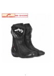 Mocha Knight Track Approved Motorcycle Riding Boot –  Black Racing Shoe
