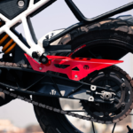 MOTO TORQUE CHAIN GUARD (RED) FOR TVS APACHE RTX 300