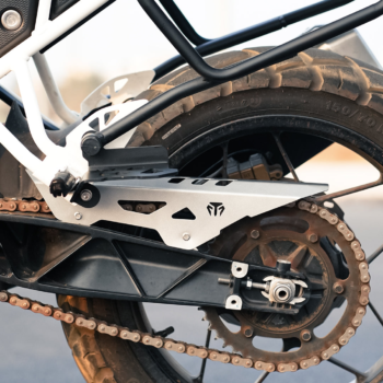 MOTO TORQUE CHAIN GUARD (SILVER) FOR TVS APACHE RTX 300