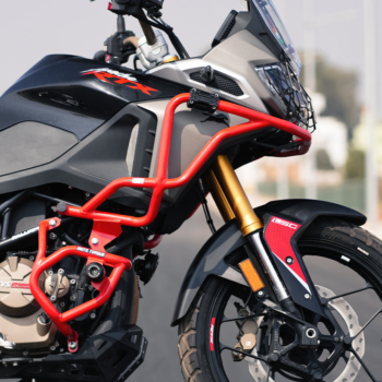 MOTO TORQUE CRASH GUARD(RED) FOR TVS APACHE RTX 300